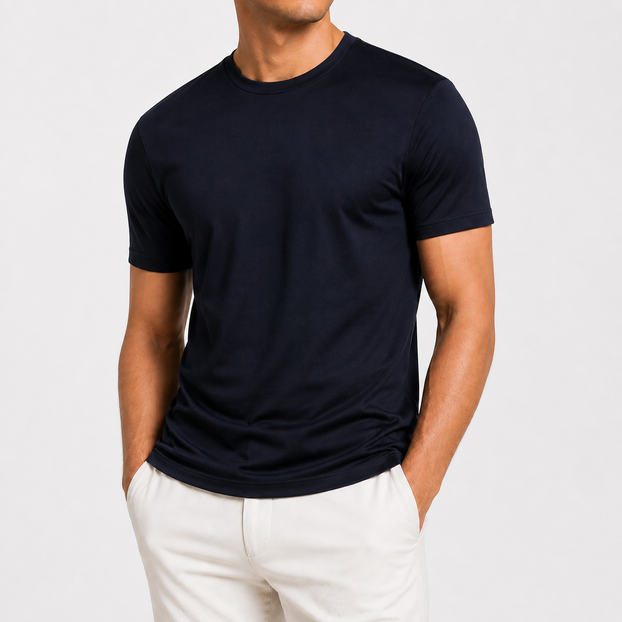 The Tee — Deep Navy